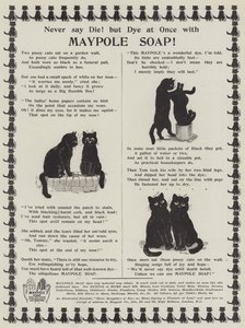 Advertisement, Maypole Soap by Louis Wain